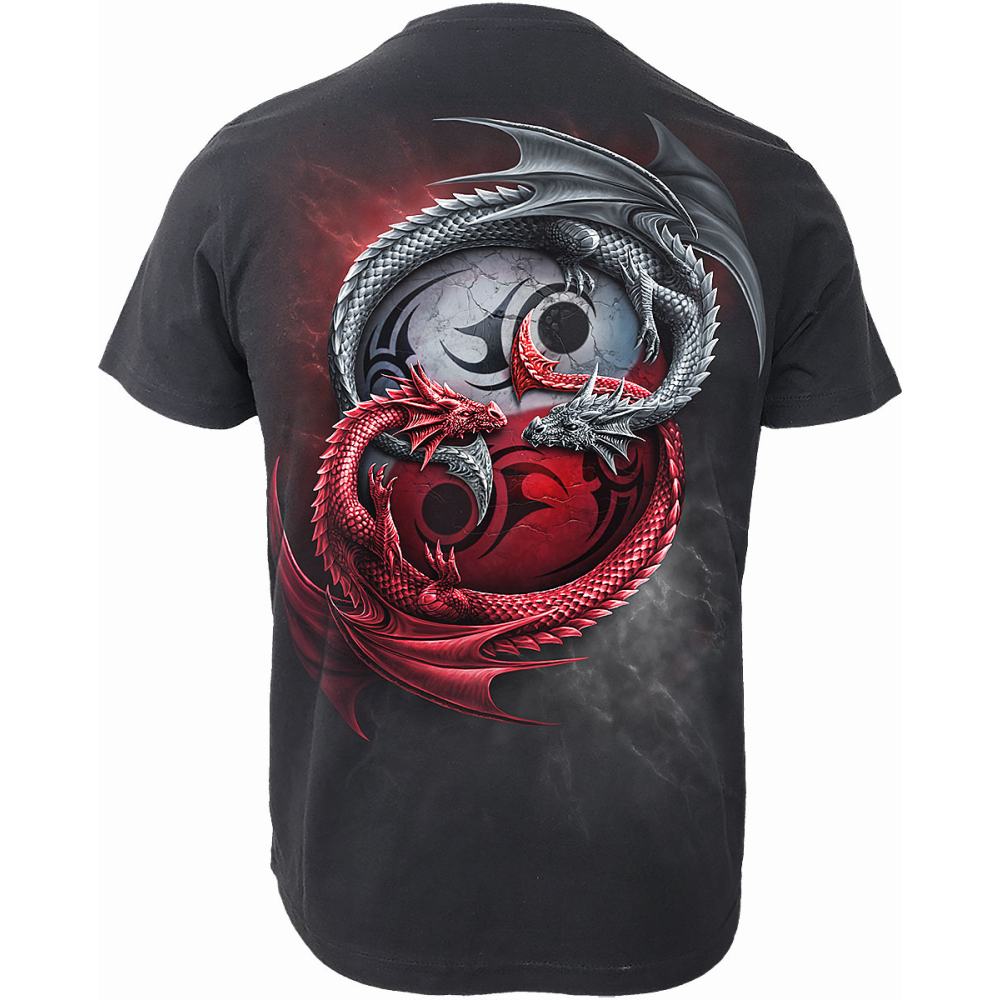 Spiral - Infinity Dragons Tshirt Homme - Noir